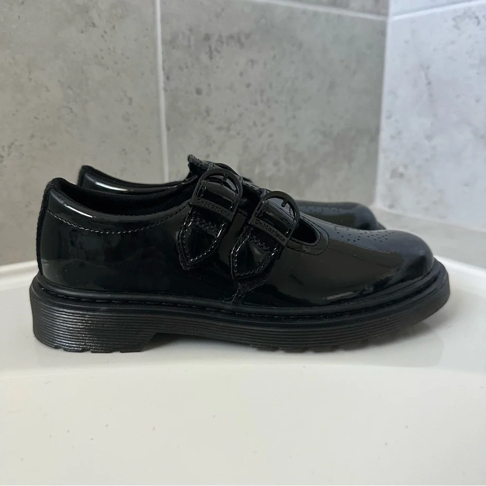 Dr. Martens Kids Black Patent Dress Shoes Size 3